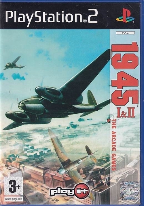 1945 I&II the Arcade Games - PS2 (B Grade) (Genbrug)